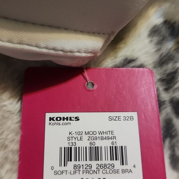 Juniors SO Front-close Racerback Bra Size 32B - Picture 5 of 8